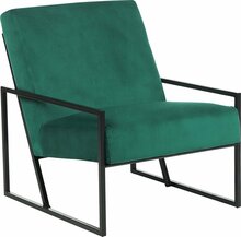 Tugitool Beliani Delary, 83 x 69 x 83 cm, roheline, smaragdveluur