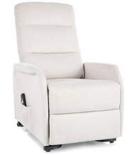 Tugitool recliner Signal Meble Jupiter M JUPITERMBRJBE22, 91 x 69 x 105 cm, kreemjas