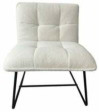 Tugitool Homla Nelox, 69 x 63 x 73 cm, helepruun - ecru