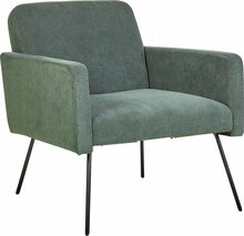 Tugitool Beliani Narken, 76 x 72 x 77 cm, tumeroheline