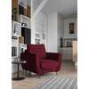 Tugitool Eltap Silva Velvetmat 25, 95 x 93 x 82 cm, tume lilla