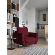Tugitool Eltap Silva Velvetmat 25, 95 x 93 x 82 cm, tume lilla