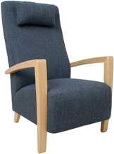 Tugitool Home4you Venla, 65.5 x 65 x 104 cm, sinine