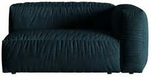 Mooduldiivan Micadoni Martina Velvet, 160 x 106 x 75 cm, parem, tumesinine