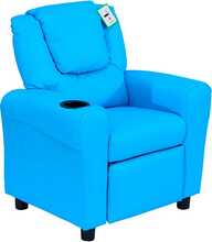 Laste tugitool Homcom, 62 x 52 x 69 cm, sinine
