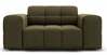 Tugitool Micadoni Home Jennifer Velvet, 124 x 102 x 70 cm, roheline