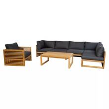Tugitool Home4you Serenity 13222, 88 x 84 x 66.5 cm, hall/pruunikas