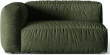 Mooduldiivan Micadoni Martina Velvet, 160 x 106 x 75 cm, vasak, roheline