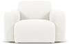 Tugitool Micadoni Home Molino Boucle, 105 x 95 x 72 cm, valge