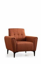 Tugitool Atelier Del Sofa Hamlet, 90 x 95 x 77 cm, punane