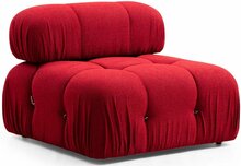 Tugitool Hanah Home Bubble O1, 95 x 95 x 75 cm, punane