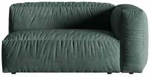 Mooduldiivan Micadoni Martina Velvet, 160 x 106 x 75 cm, parem, tumeroheline