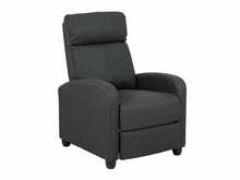 Tugitool recliner Actona Siom, 87 x 67 x 100.5 cm, hall/antratsiit