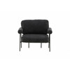Tugitool Venture Design Tillberga, 87 x 83 x 95 cm, must Boucle