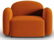 Tugitool Micadoni Home Blair Velvet, 119 x 87 x 80 cm, oranž