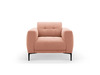 Tugitool Micadoni Home Bemy, 85 x 85 x 86 cm, velvet, roosa
