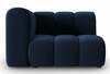 Mooduldiivan Micadoni Home Lupine Velvet, 114 x 87 x 70 cm, sinine, vasak