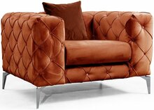 Tugitool Hanah Home Como 569HLN1130, 108 x 90 x 70 cm, oranž