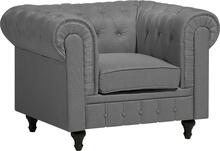 Tugitool Beliani Chesterfield, 85 x 93 x 78.5 cm, helehall
