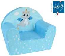 Laste tugitool Fun House Leon Le Dragon, 42 x 52 x 33 cm, sinine