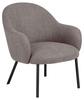 Tugitool Actona Spencer, 75 x 70 x 75 cm, pruun, teras matt must