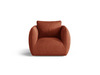 Tugitool Micadoni Iga, 95,5 x 87 x 80 cm, Auburn
