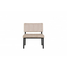 Tugitool Venture Home Monett, 64 x 74 x 66 cm, must/beez velvet
