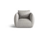 Tugitool Micadoni Iga, 95,5 x 87 x 80 cm, Light Grey, 1 koht
