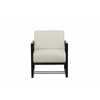 Tugitool Venture Home Kansas, 83 x 81 x 70 cm, must/pleegitatud