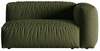 Mooduldiivan Micadoni Martina Structured, 160 x 106 x 75 cm, roheline, parem