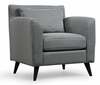 Tugitool Kalune Design Nordic, 75 x 82 x 83 cm, must/valge