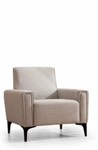 Tugitool Atelier Del Sofa Horizon, 90 x 85 x 77 cm, kreemjas