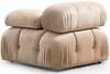 Tugitool Hanah Home Bubble L1, 95 x 95 x 75 cm, helepruun