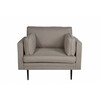 Tugitool Venture Home Boom, 86 x 84 x 110 cm, must/pruun