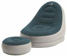 Täispuhutav matkafotool Easy Camp Comfy Lounge Set, 93 x 83 cm, steel blue