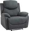 Tugitool HOMCOM, 93 x 88 x 102 cm, hall, lamamisfunktsiooniga