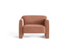 Tugitool Micadoni Abby, 90 x 80 x 69 cm, 1 koht, roosa, velvet