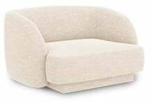 Tugitool Micadoni Home Miley, 85 x 109 x 74 cm, kreemjas/valge