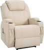 Elektriline tugitool recliner Homcom, 82 x 97 x 110 cm, beež