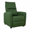 Tugitool recliner Home4You Zac, 97 x 74 x 101 cm, roheline