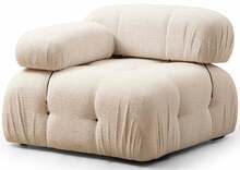 Tugitool Hanah Home Bubble L1, 95 x 95 x 75 cm, kreemjas