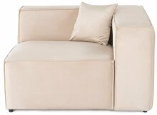 Mooduldiivan Atelier Del Sofa Lora, 110 x 108 x 65 cm, kreem, parem