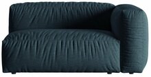 Mooduldiivan Micadoni Martina Structured, 160 x 106 x 75 cm, tumesinine, parem