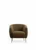 Tugitool Hanah Home Eses, 82 x 82 x 70 cm, roheline