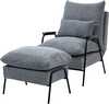 Relax tugitool Homcom, jalatoega, lamamisfunktsiooniga, hall