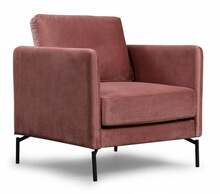Tugitool Hanah Home Sino, 81 x 87 x 90 cm, roosa