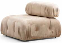Tugitool Hanah Home Bubble O1, 95 x 95 x 75 cm, heledapruun