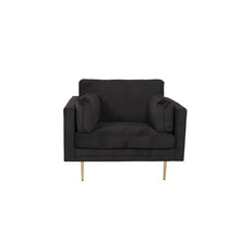 Tugitool Venture Home Boom, 86 x 84 x 110 cm, must velvet