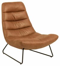 Tugitool Actona Milford, 82.5 x 93 x 97 cm, pruun/must