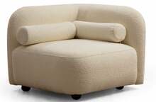 Tugitool Hanah Home Victoria 859FTN2042, 90 x 90 x 74 cm, pruun